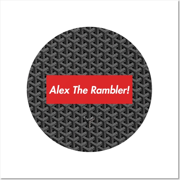 Alex The Rambler Wall Art by rongpuluh